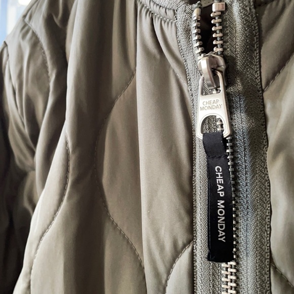 Cheap Monday Bomber Jacket. Size L - Picture 2 of 3